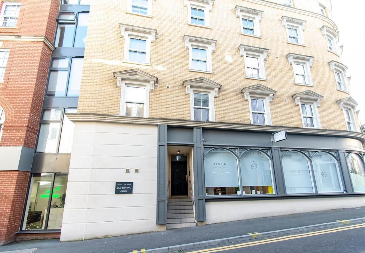 본머스 Modern 1 Bed Flat 2 Mins Walk From Restaurants Bars Clubs & Beach! Wow! 아파트 외부 사진