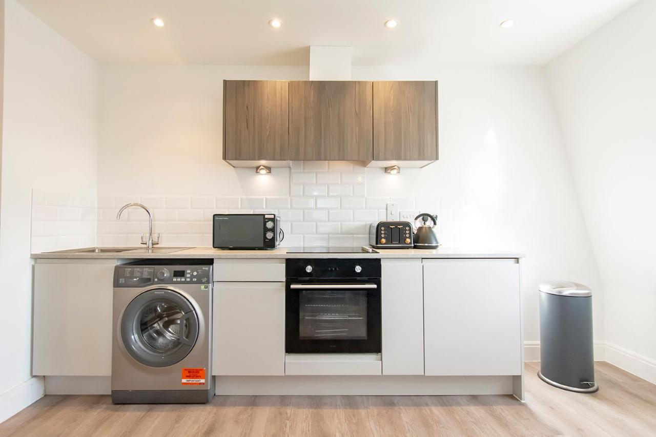 본머스 Modern 1 Bed Flat 2 Mins Walk From Restaurants Bars Clubs & Beach! Wow! 아파트 외부 사진